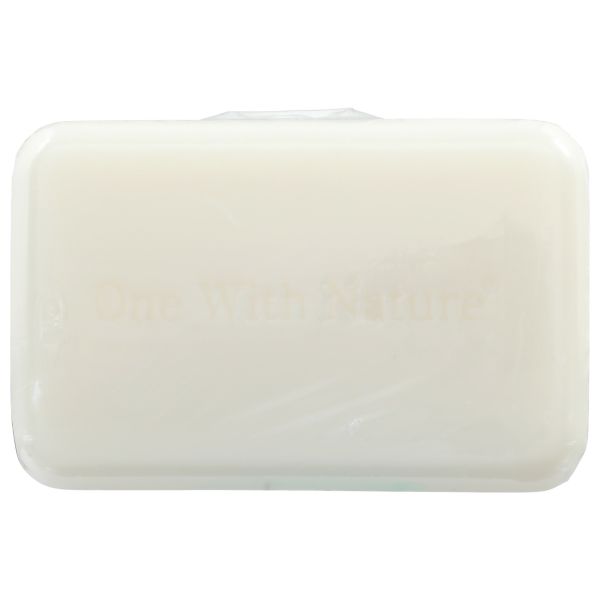 ONE WITH NATURE: Dead Sea Mineral Soap Bar Goats Milk and Lavender, 4 oz