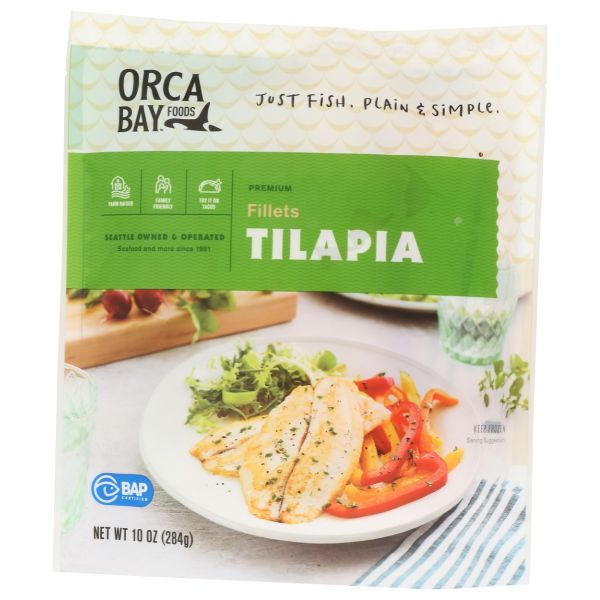 ORCA BAY: Tilapia Fillets, 10 oz