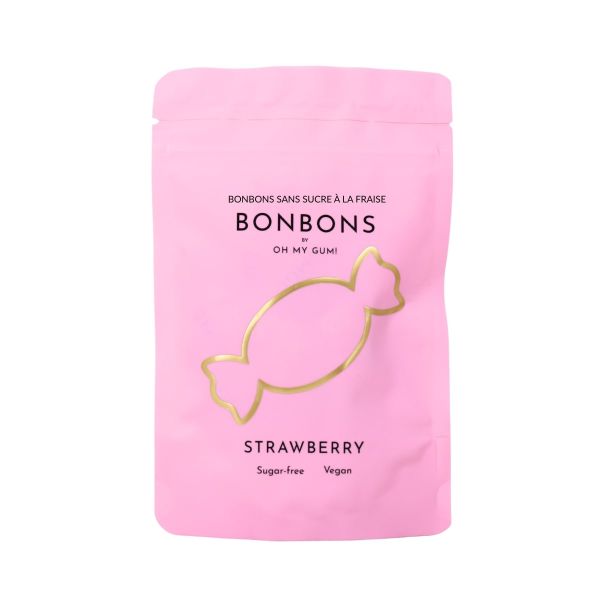OH MY GUM: Strawberry Bonbons, 32 gm
