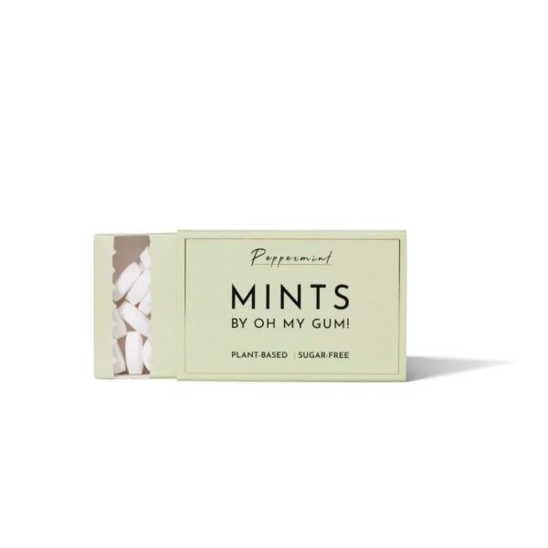 OH MY GUM: Plant Based Sugar Free Mints, 18 gm