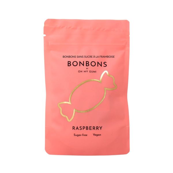 OH MY GUM: Raspberry Bonbons, 32 gm