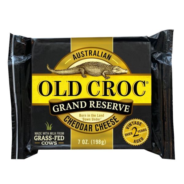 OLD CROC: Grand Reserve Cheddar Cheese, 7 oz