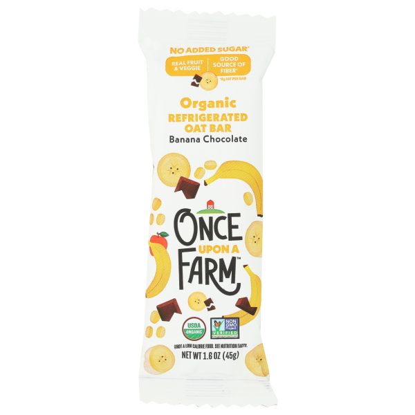 ONCE UPON A FARM: Banana Chocolate Oat Bar, 1.6 oz