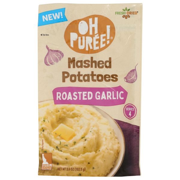 OH PUREE: Roasted Garlic Mashed Potatoes, 3.6 oz