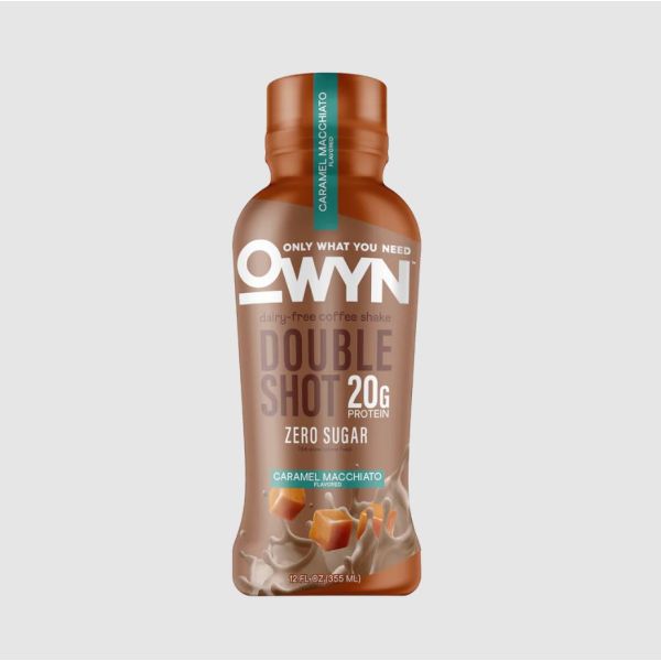 OWYN: Caramel Macchiato Doubleshot Protein Coffee Shake, 12 fo