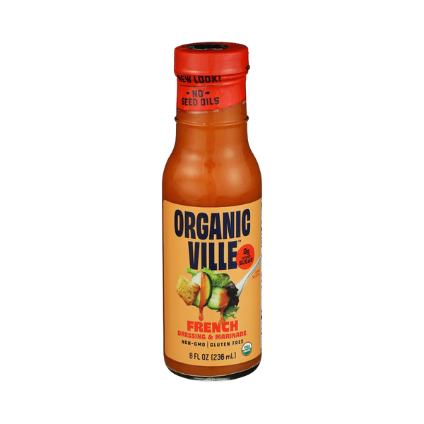 ORGANICVILLE: French Dressing and Marinade, 8 fo
