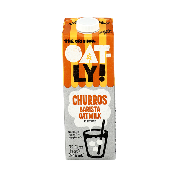 OATLY: Churros Barista Oatmilk, 32 fo