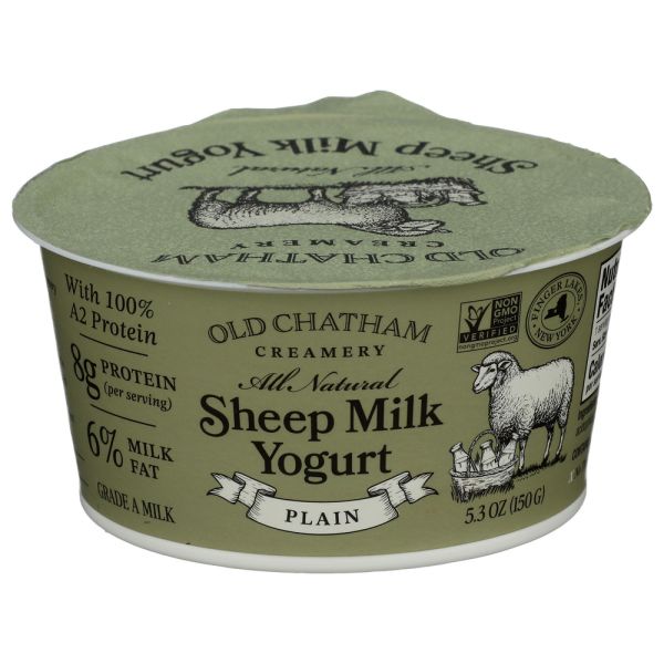 OLD CHATHAM: Plain Sheep Milk Yogurt, 5.3 oz