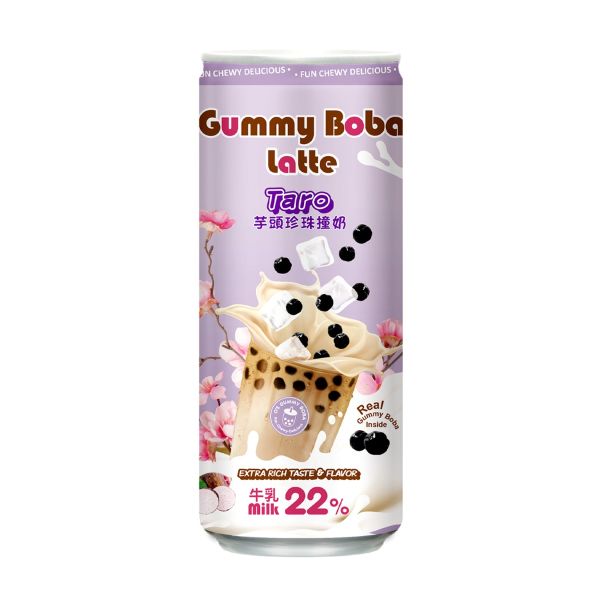 OS: Gummy Boba Latte Taro, 15.9 oz
