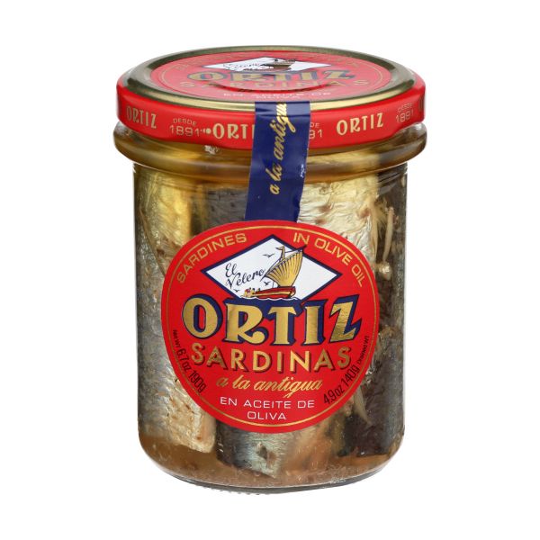 ORTIZ: Sardines In Olive Oil, 6.65 oz