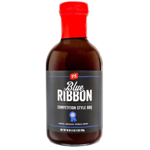 PS SEASONING: Blue Ribbon Competition Style Bbq Sauce, 18 oz