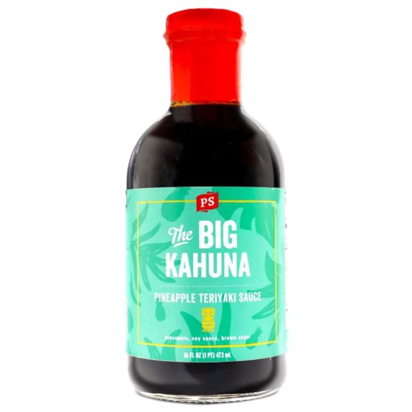 PS SEASONING: The Big Kahuna Pineapple Teriyaki Sauce, 16 fo