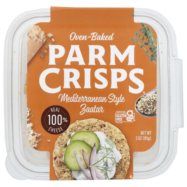 PARM CRISPS: Mediterranean Style Zaatar Crisps, 3 oz