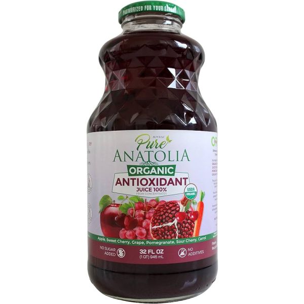 PURE ANATOLIA: Organic Antioxidant Juice, 32 fo