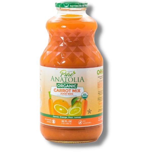 PURE ANATOLIA: Organic Carrot Mix Juice, 32 fo