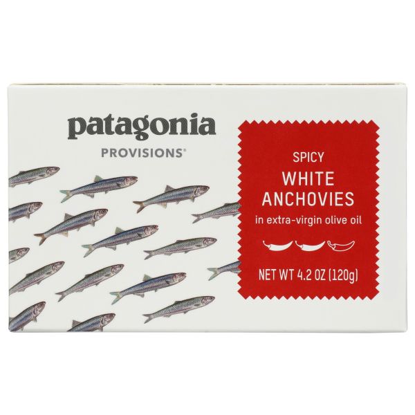 PATAGONIA PROVISIONS: Spicy White Anchovies, 4.2 oz
