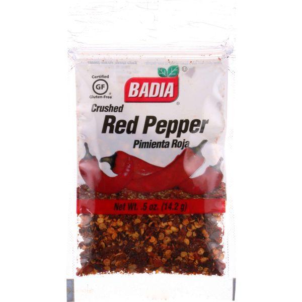BADIA: Pepper Red Crushed, 0.5 oz