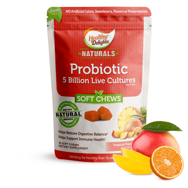 HEALTHY DELIGHTS: Probiotic Chews, 30 ea