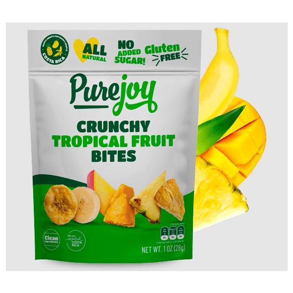 PUREJOY: Crunchy Pineapple Bites, 1 oz