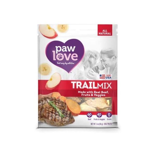 PAW LOVE: Beef Trail Mix, 3 oz