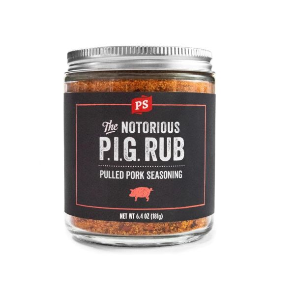 PS SEASONING: Pig Pulled Pork Seasoning, 6.4 oz