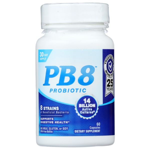 NUTRITION NOW: PB8 Probiotic Original Formula, 60 cp