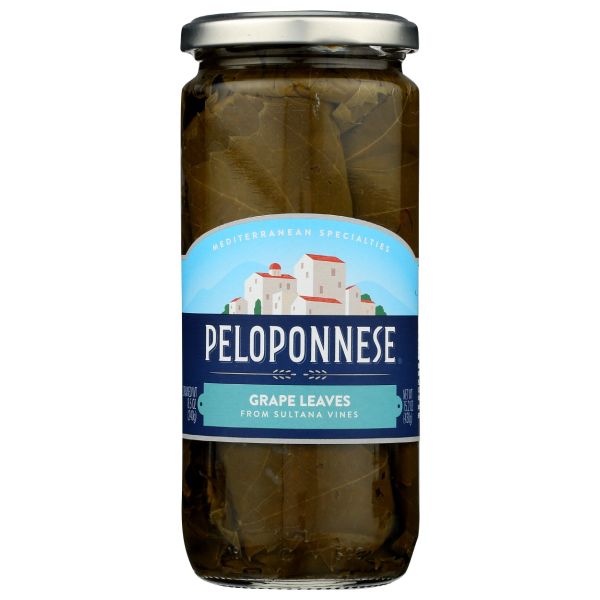 PELOPONNESE: Grape Leaves, 8.5 oz