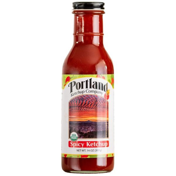 PORTLAND: Organic Spicy Ketchup, 14 oz