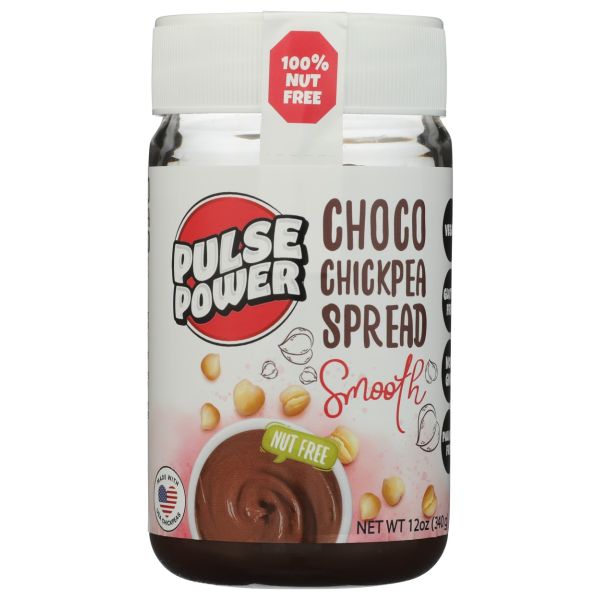 PULSE POWER: Choco Chickpea Spread, 12 oz