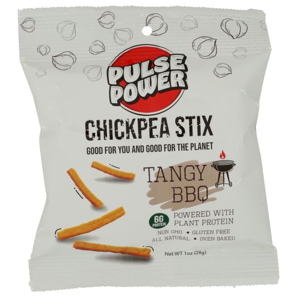 PULSE POWER: Sweet Chili Chickpea Stix, 1 oz