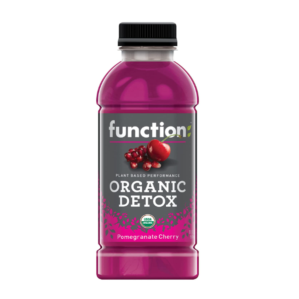 FUNCTION DRINKS: Organic Detox Pomegranate Cherry, 16.9 fo