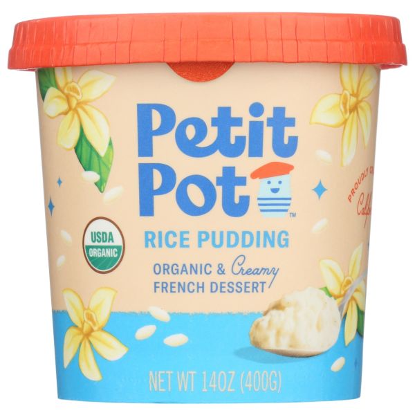PETIT POT: Vanilla Rice Pudding 2 Count, 14 oz