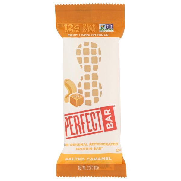 PERFECT FOODS: Salted Caramel Bar, 2.2 oz