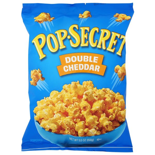 POPSECRET: Ready To Eat Double Cheddar Popcorn, 5.5 oz