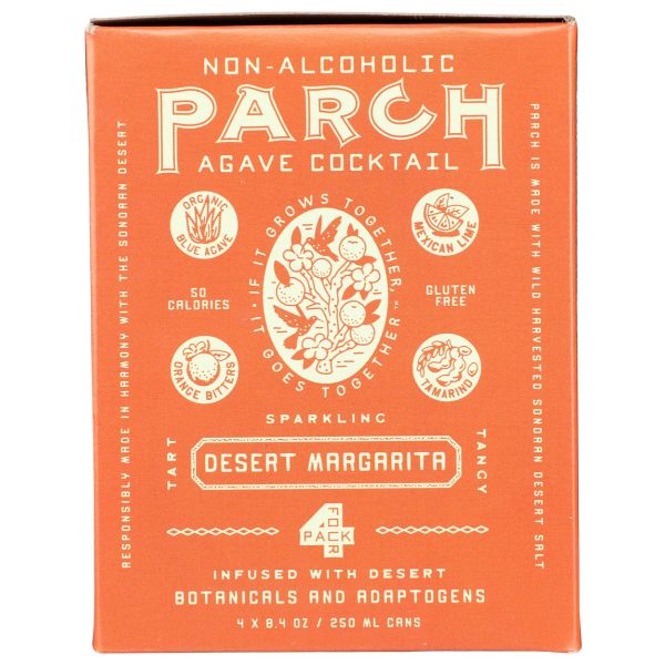 PARCH: Desert Margarita Cocktail 4 Count, 33.6 fo