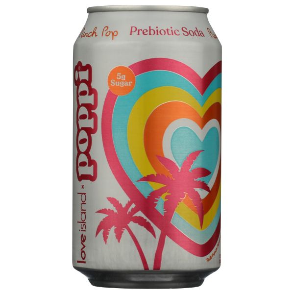 POPPI: Punch Pop Prebiotic Soda, 12 fo