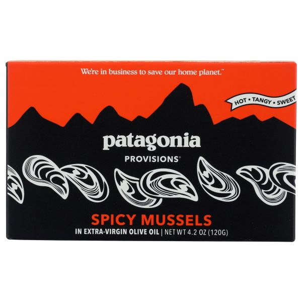 PATAGONIA PROVISIONS: Spicy Mussels, 4.2 oz