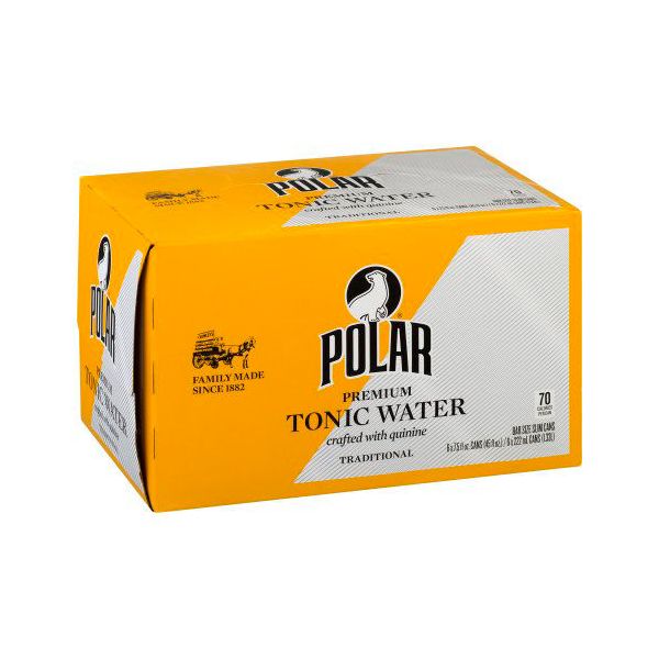 POLAR MIXERS: Tonic Water 6 Count, 45 fo