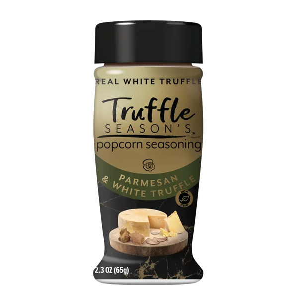 TRUFFLE SEASONS: Parmesan and  White Truffle, 2.3 oz
