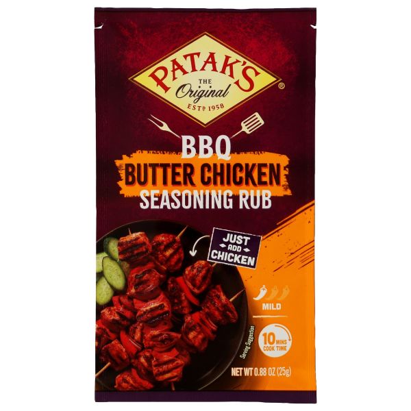 PATAKS: Bbq Butter Chicken Seasoning, 0.88 oz