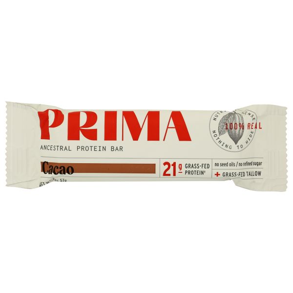 PRIMA: Cacao Protein Bar, 2 oz