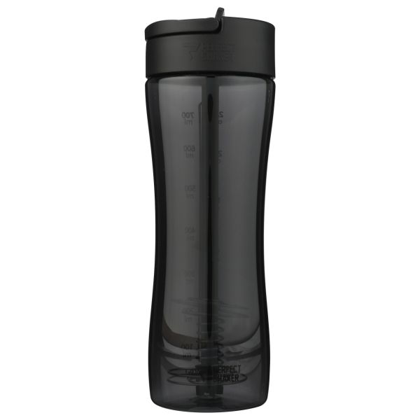 PERFECTSHAKER: Luma Straw Black Shaker, 28 oz