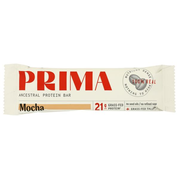 PRIMA: Mocha Ancestral Protein Bar, 2 oz