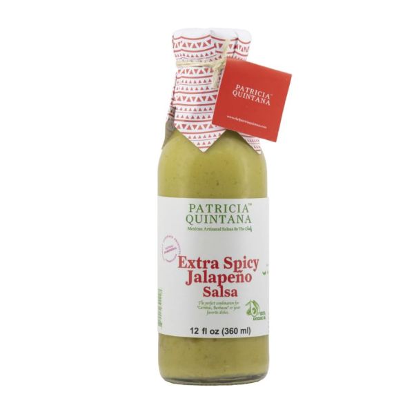 PATRICIA QUINTANA: Extra Spicy Jalapeño Salsa, 12 oz