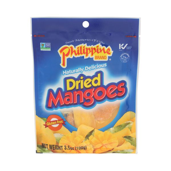 PHILIPPINE: Dried Mangoes, 3.5 oz