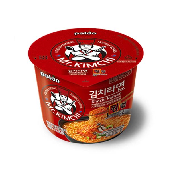 PALDO: Mr Kimchi King Cup Noodles, 3.7 oz