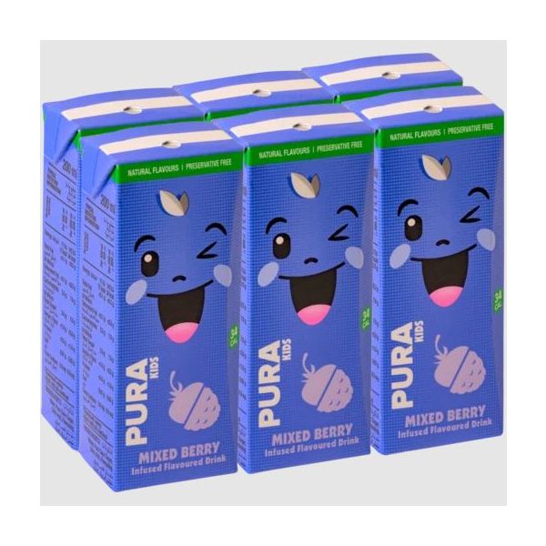 PURA KIDS: Mixed Berry Water, 40.56 fo
