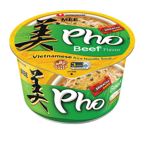 NONG SHIM: Pho Beef, 2.187 oz