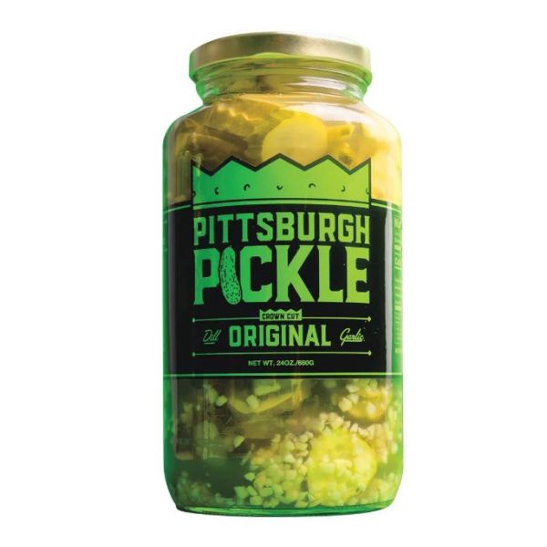 PITTSBURGH PICKLE CO: Original Dill Pickle Chips, 24 oz