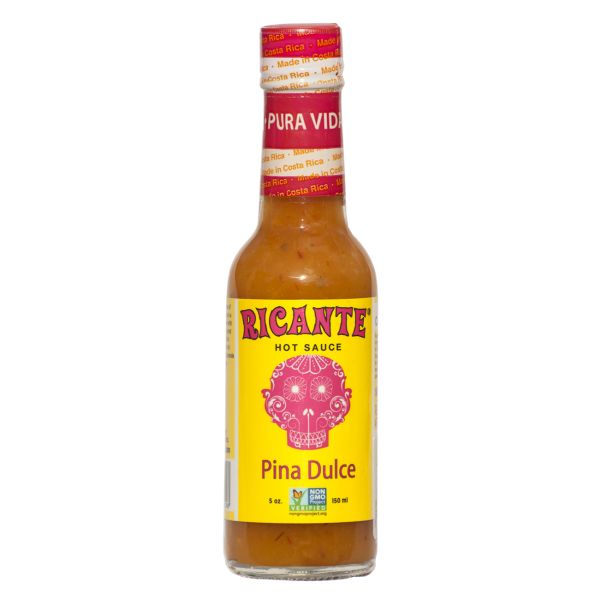 RICANTE HOT SAUCE: Pina Dulce Hot Sauce, 5 oz